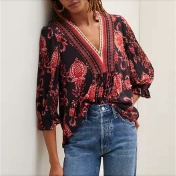 Anthropologie Tops - Stephanie top by Bl-nk Anthropologie extra small